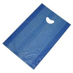  Merchandise Shopping Bags Blue Hi Density 14 x 3 x 21 