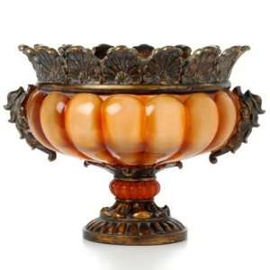  Smoke Amber Decorative Bowl