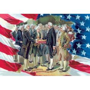   Inauguration as President 16X24 Giclee Paper