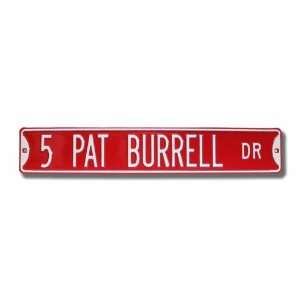  PHILADELPHIA PHILLIES 5 PAT BURRELL DR Authentic METAL 