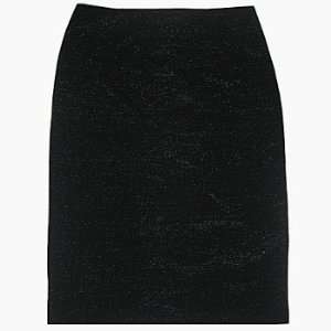  Shimmery 24 Calf Length Skirt in BLACK   Ladies / Womens 