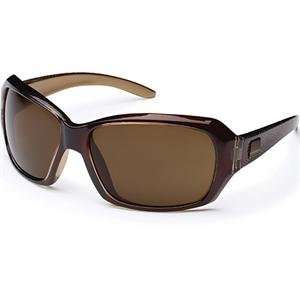 Suncloud Womens Vanna Sunglasses   One size fits most/Brown/Brown 