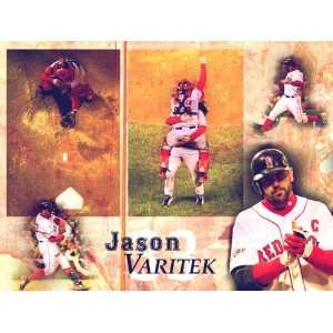  Jason Varitek Bosten Redsox 8x11.5 Picture Mini Poster 