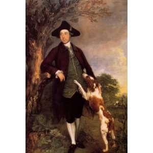  Acrylic Keyring Gainsborough George, Lord Vernon