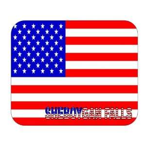  US Flag   Sheboygan Falls, Wisconsin (WI) Mouse Pad 