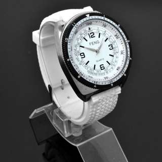   hot sale metal Silica gel fashion compelling lovers watch 2pcs  