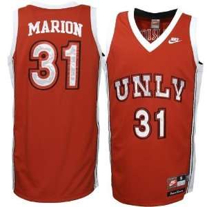  Nike UNLV Runnin Rebels #31 Shawn Marion Scarlet Greats 
