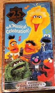Sesame Street A Musical Celebration VHS  