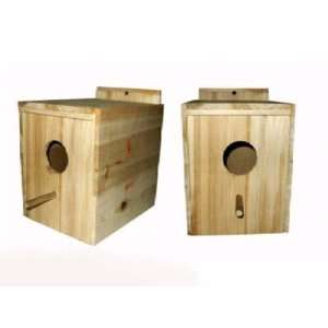 Brand New Lot of 2 Bird House Shelter Nest Box 9 x 11 x 11   WNB1 