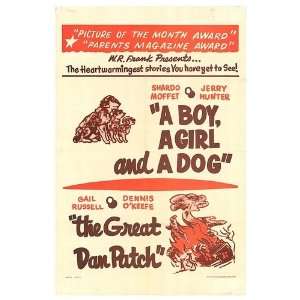  Boy, A Girl and a Dog Original Movie Poster, 27 x 40 
