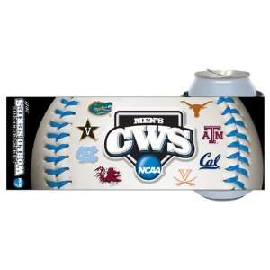  Mens 2011 NCAA College World Series 8 Team Snap Can 