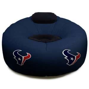  Houston Texans Navy Blue Oversized Inflatable Chair 