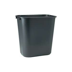   14 1/2W x 10 1/2D, 28 1/8 Quart, 7 Gallons, Black