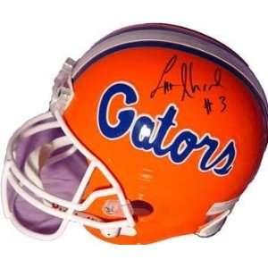  Lito Sheppard Signed Mini Helmet   FLORIDA Sports 