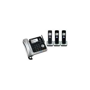  AT&T TL86109 + (2) TL86009 ATT 2 line Corded/Cordless with 
