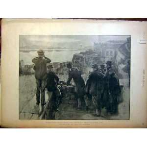  Captain Dreyfus Return Sfax Haliguen Boat 1899 Print