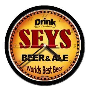  SEYS beer and ale cerveza wall clock 