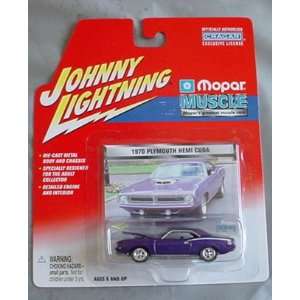   Lightning Mopar Muscle 1970 Plymouth Hemi Cuda PURPLE Toys & Games