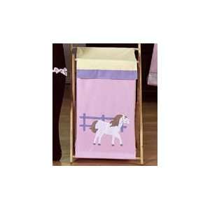  Baby and Kids Clothes Laundry Hamper for Pretty Pony Horse 