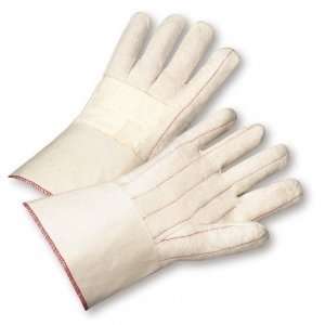  Standard Cotton Hot Mill Gloves with Gauntlet Cuff (lot of 