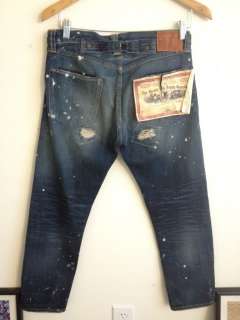 RRL Limted Edition Selvedge Jeans Ralph Lauren 30 Rugby selvage nudie 