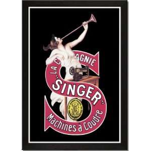   Poster 20x30, La Compagnie Singer Machines a Coudre