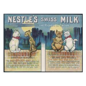  Nestles Swiss Milk   the Richest in Cream Stretched 