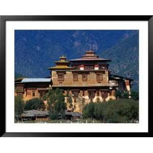  Punakha Dzong, Punakha, Punakha, Bhutan Photography Framed 