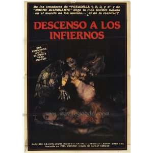  Dream Demon Poster Movie Argentine 27x40