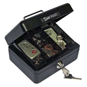  PM Company Securit Individual Size Cash Box with 4 