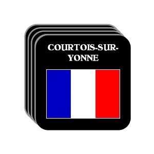  France   COURTOIS SUR YONNE Set of 4 Mini Mousepad 