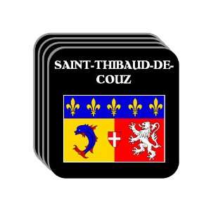 Rhone Alpes   SAINT THIBAUD DE COUZ Set of 4 Mini Mousepad Coasters