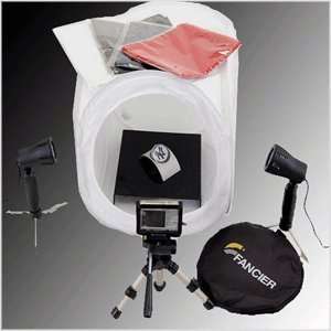  Top Photography Studio Lighting Tent Kit in a Box   1 Tent, 2 Light 