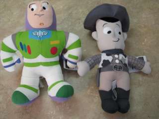 DISNEY Buzz Lightyear & Woody TOY STORY Sega PLUSH DOLL  