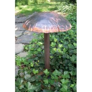   GAML2 Large Copper Mushroom Pathlyte Low Voltage Patio, Lawn & Garden