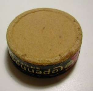 Vintage COPENHAGEN SNUFF TIN   High grade Tobacco Chew 1 1/2 ounce 