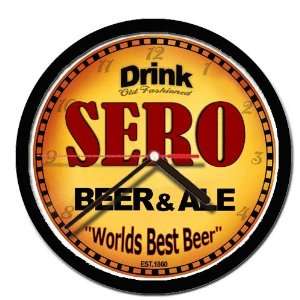  SERO beer and ale cerveza wall clock 