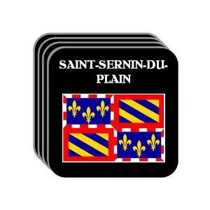 Bourgogne (Burgundy)   SAINT SERNIN DU PLAIN Set of 4 Mini Mousepad 