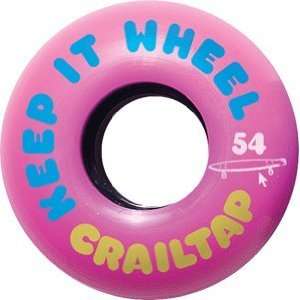  GIRL CRAILTAP KEEP IT 54mm PINK (Set Of 4) Sports 
