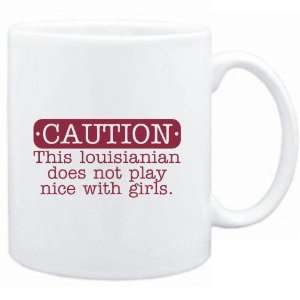 Mug White  Louisianian DOES NOT PLAY NICE WITH GUYS  Usa States