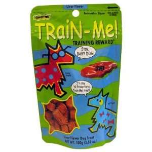  Crazy Dog Train Me Training Treats   Liver (Quantity of 4 