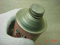   50s Bowes Indianapolis Cone Top Can 500 Special Pink Brake Tin  