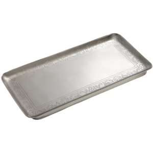  Laura Ashley Metal CandleTray, Pewter