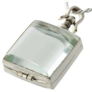  Cremation Jewelry Glass Square Victorian Locket Kitchen 