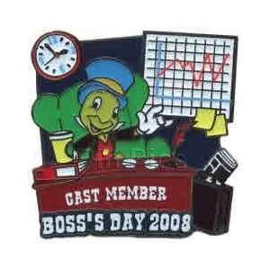  Jiminy Cricket Bosss Day Cast Cm Le WDW Disney PIN 
