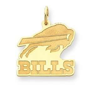  14K Buffalo Bills Large Team Logo Charm 