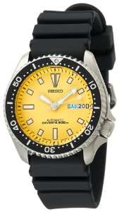   Seiko Mens SKXA35 Automatic Dive Urethane Strap Watch Seiko Watches