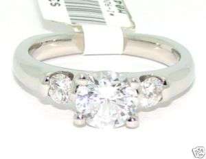 New Platinum Scott Kay .25ct Diamond G VS Engagement Ring M0430  