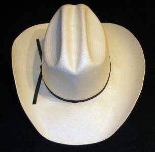 Stetson Youth Natural Color Straw Hat   Cattleman Crown   6 3/4 and 