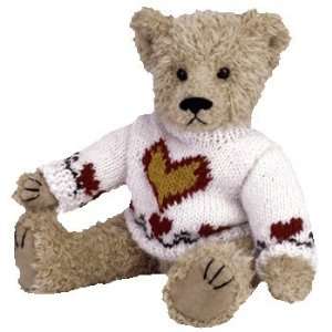  TY Attic Treasure   HEARTLEY the Bear (large approx 12 